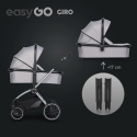 EasyGo GIRO Wózek głęboko-spacerowy 2w1 - Cloudy Gray