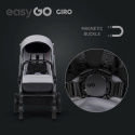 EasyGo GIRO Wózek głęboko-spacerowy 2w1 - Cloudy Gray