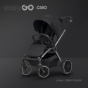 EasyGo GIRO Wózek głęboko-spacerowy 2w1 - Ebony Black