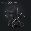 EasyGo GIRO Wózek głęboko-spacerowy 2w1 - Ebony Black