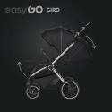 EasyGo GIRO Wózek głęboko-spacerowy 2w1 - Ebony Black