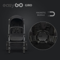 EasyGo GIRO Wózek głęboko-spacerowy 2w1 - Ebony Black