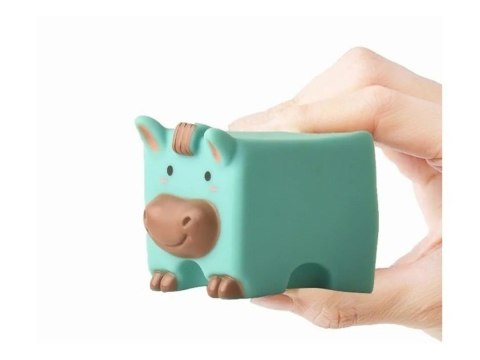 Miękkie Klocki Sensoryczne Zwierzęta 12 sztuk, Edukacyjny zestaw klocków dla malucha