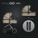 EasyGo GIRO Wózek głęboko-spacerowy 2w1 - Savana Beige