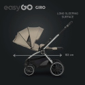 EasyGo GIRO Wózek głęboko-spacerowy 2w1 - Savana Beige