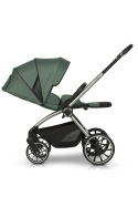 EasyGo GIRO Wózek głęboko-spacerowy 3w1 z fotelikiem EasyGo BUZ - Sage Green