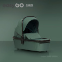 EasyGo GIRO Wózek głęboko-spacerowy 3w1 z fotelikiem EasyGo BUZ - Sage Green