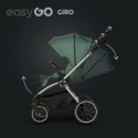 EasyGo GIRO Wózek głęboko-spacerowy 3w1 z fotelikiem EasyGo BUZ - Sage Green