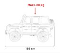 Pojazd Mercedes Benz G63 AMG XXL MP4 Czarny