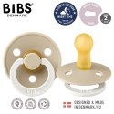 BIBS COLOUR 1 PACK VANILLA NIGHT M Smoczek Uspokajający kauczuk Hevea