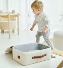 Childhome Walizka dziecięca Mini Traveller Teddy bear White