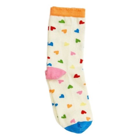 Rockahula Kids 2 pary skarpetek dla dziewczynki Rainbow Hearts roz 20-23 cm