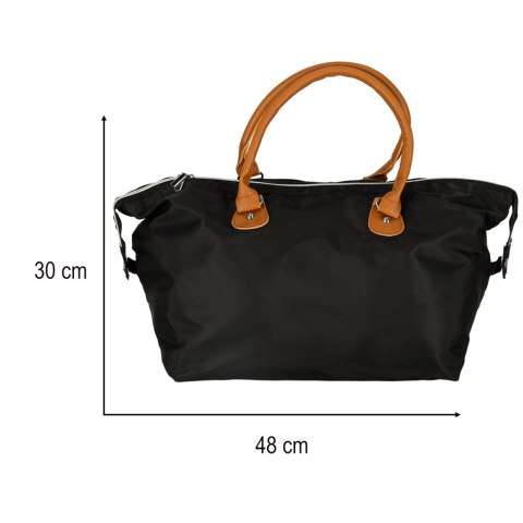 Torba podróżna wielofunkcyjna do wózka dla mamy zestaw czarna