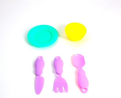 Zestaw plastoliny maszynka do makaronu