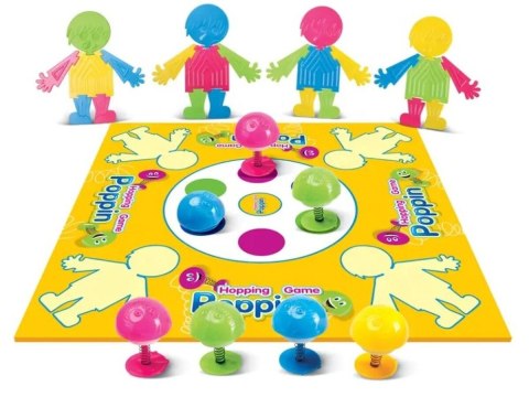 Zabawna gra rodzinna STWÓRZ LUDZIKA "Hopping Game Poppin"