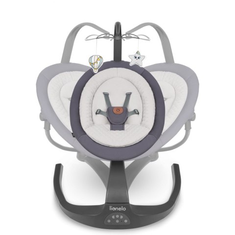 LIONELO Leżaczek-bujaczek Rina Grey Concrete