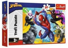 TREFL 18307 Puzzle 30 Kolory Spider-Man'a