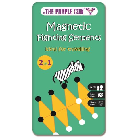 Podrózna gra magnetyczna The Purple Cow - Walczące Węże