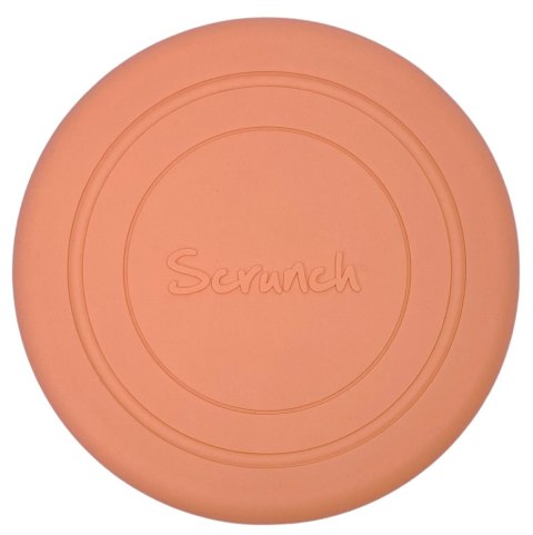 Silikonowy dysk Scrunch - Koralowy