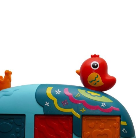 Konsola Pop Up muzyczny słonik, zabawa w chowanego