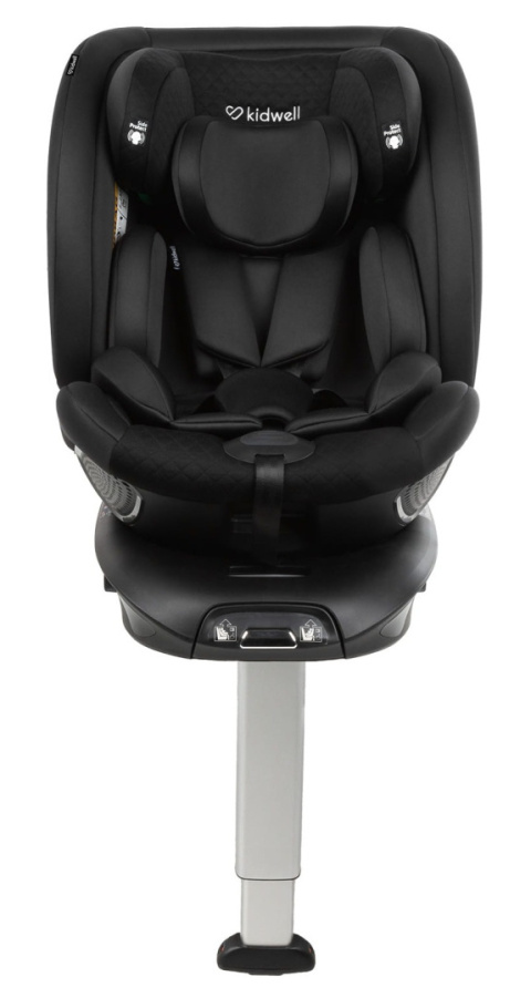 GoCar i-Size Kidwell Fotelik samochodowy 9-25 kg 40-135 cm - Black