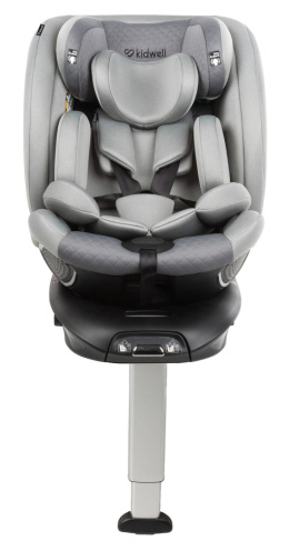 GoCar i-Size Kidwell Fotelik samochodowy 9-25 kg 40-135 cm - Gray