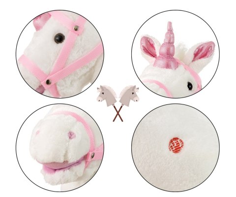 HOBBY 6086 Koń na kiju white