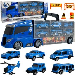 WOOPIE 52777 Ciężarówka transporter 2w1 niebieski