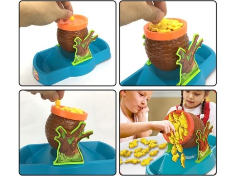 Zabawna gra zręcznościowa KOSZ RYBEK Balansujące rybki Koszyk Don't spill the Fish