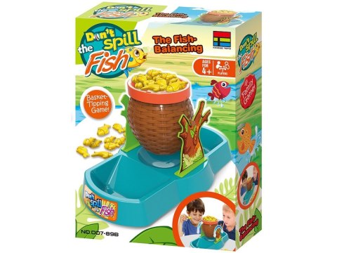 Zabawna gra zręcznościowa KOSZ RYBEK Balansujące rybki Koszyk Don't spill the Fish