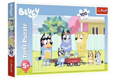 Puzzle 100el. Wesoły Świat Bluey Trefl 16471