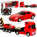 Kik Sp. z o. o. Sp. k. Samochód zdalnie sterowany Rastar 74920 Mercedes-Benz Actros 1:26 czerowny