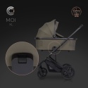 Gondola do wózka dziecięcego Cavoe Moi XL - Moss