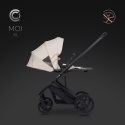 MOI XL CAVOE Wózek wielofunkcyjny wersja spacerowa - Ecru