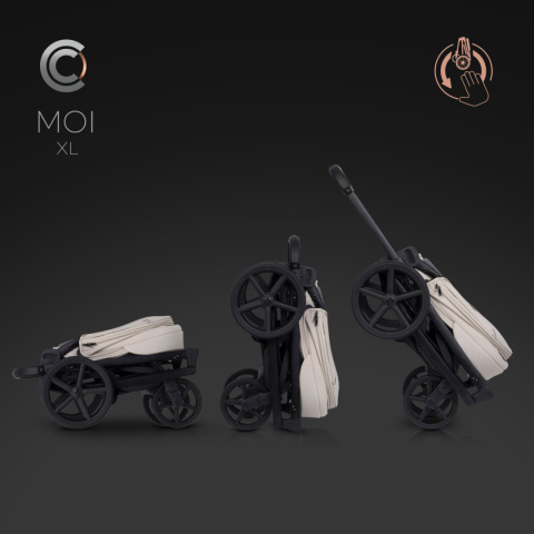 MOI XL CAVOE Wózek wielofunkcyjny wersja spacerowa - Ecru
