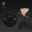 MOI XL CAVOE Wózek wielofunkcyjny wersja spacerowa - Macaroon