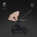 MOI XL CAVOE Wózek wielofunkcyjny wersja spacerowa - Macaroon