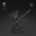 MOI XL CAVOE Wózek wielofunkcyjny wersja spacerowa - Meteorite