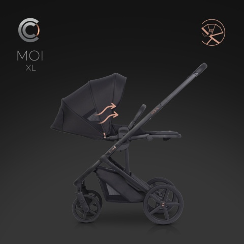 MOI XL CAVOE Wózek wielofunkcyjny wersja spacerowa - Meteorite