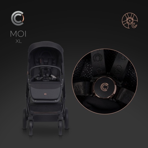 MOI XL CAVOE Wózek wielofunkcyjny wersja spacerowa - Meteorite