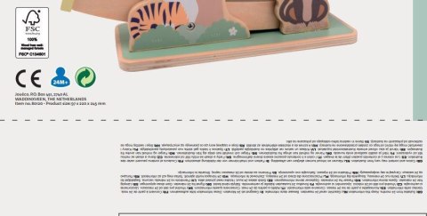 Drewniana rampa The Wildies Family drzewo i 3 koła