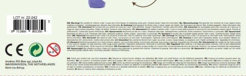 Drewniana tęczowa piramida z kamieni