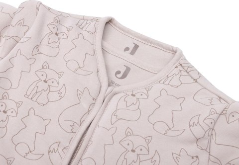 Jollein śpiworek niemowlęcy do spania całoroczny z odpinanymi rękawami FOX Nougat 90 cm