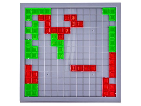 Strategiczna gra logiczna Układanka, Plansza + Klocki