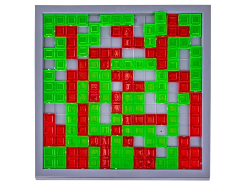 Strategiczna gra logiczna Układanka, Plansza + Klocki