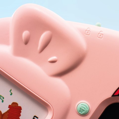 Tablica do rysowania Czytnik kart do nauki języka angielskiego 112 kart dwustronnych Sun Baby różowy