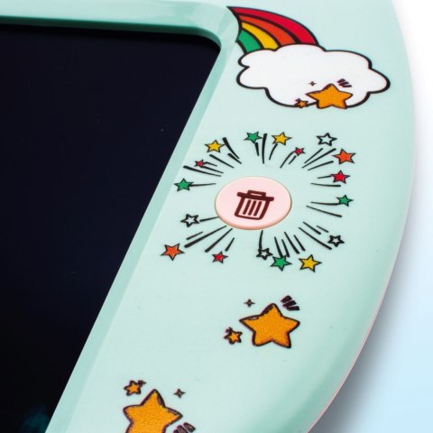 Tablica do rysowania Czytnik kart do nauki języka angielskiego 112 kart dwustronnych Sun Baby zielony