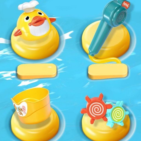 WOOPIE BABY Zabawka do Kąpieli Kranik Prysznic Fontanna Przelewowa Kaczuszka