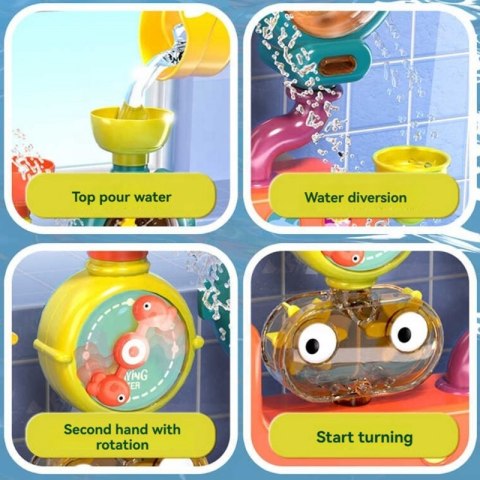 WOOPIE BABY Zabawka do Kąpieli Kranik Prysznic Fontanna Przelewowa Kaczuszka