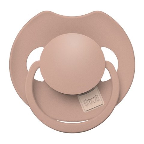 LOVI 34/405 Smoczek silikonowy dynamiczny Prime 0-6m 1 szt Blush